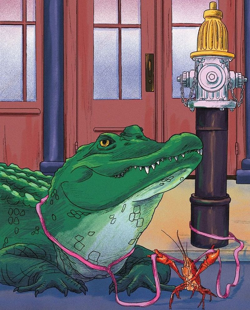 No Alligator on the Fire Hydrant