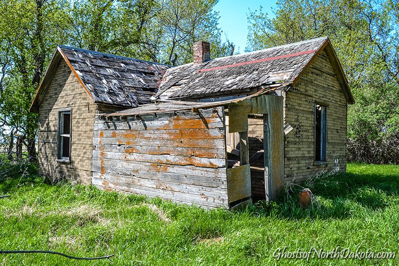 Badlands Lookout Line Shack west of Grassy Butte