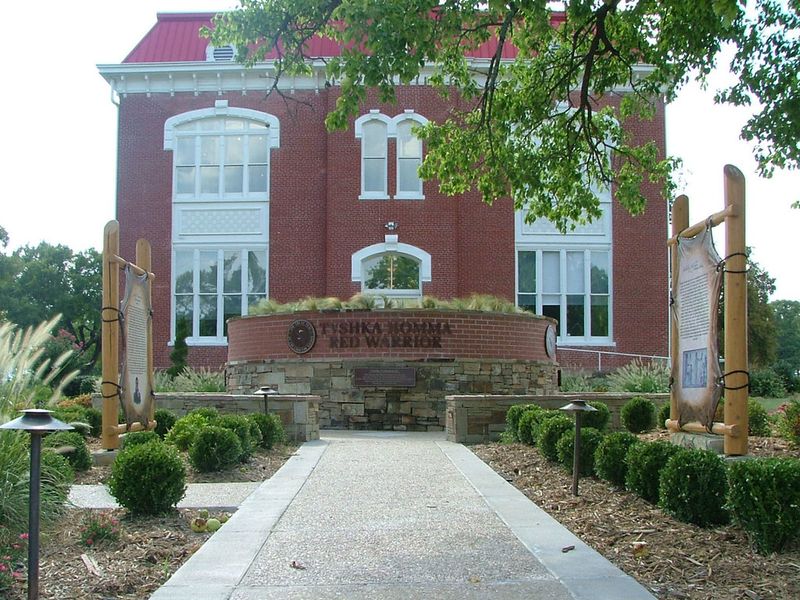 Choctaw Capitol Museum Set in Historic Tuskahoma
