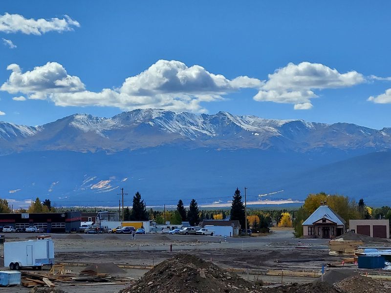 Leadville’s Historic District in Mountain Winter Light