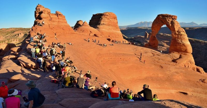 Posting Geotags That Lead Crowds to Sensitive Areas