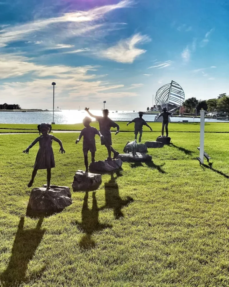 Ludington Waterfront Park and Sculpture Trail