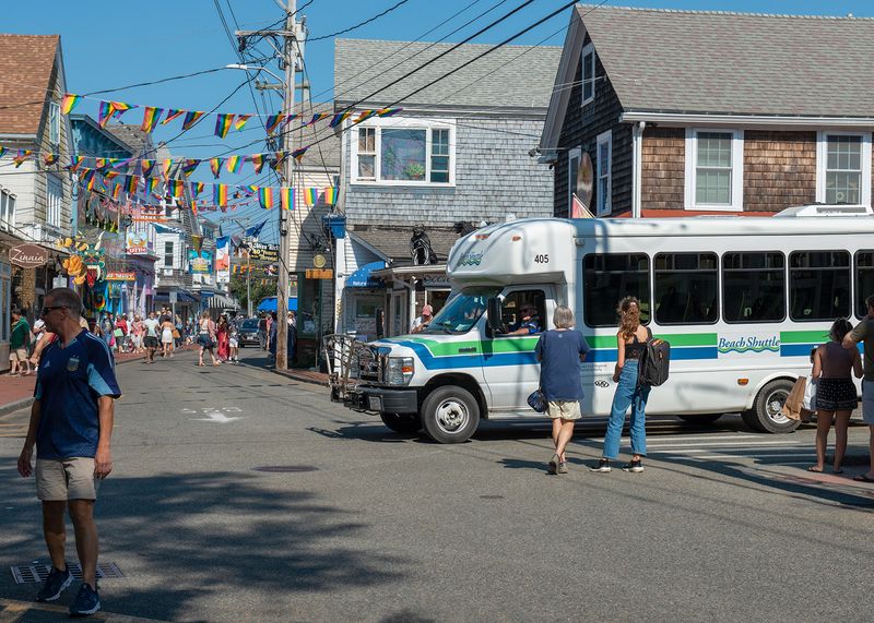 Overflow lots and shuttles exist - but few use them