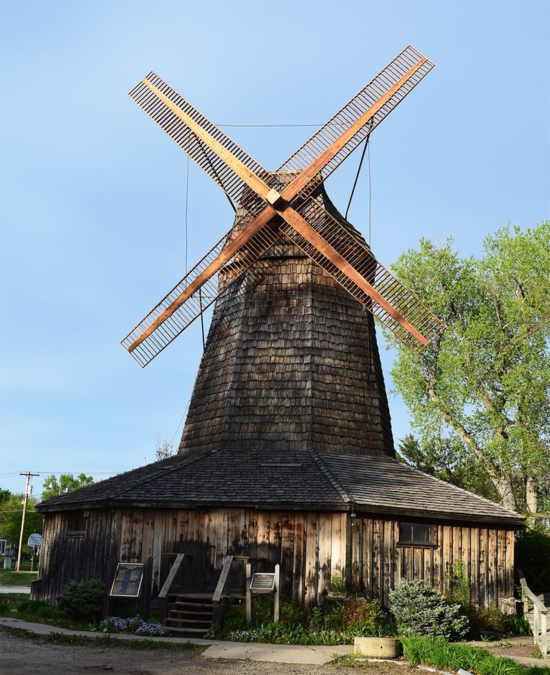 A Landmark Framed by Prairie Quiet