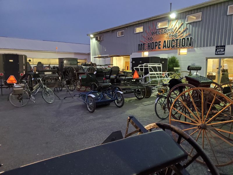 Mt. Hope’s Auction Grounds and Quiet Weekdays