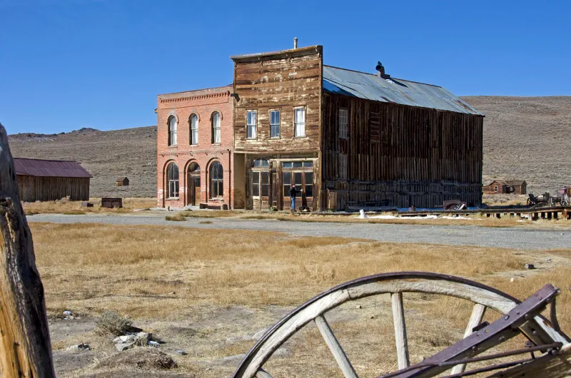 A Hotel Standing in the Heart of a California Ghost Town