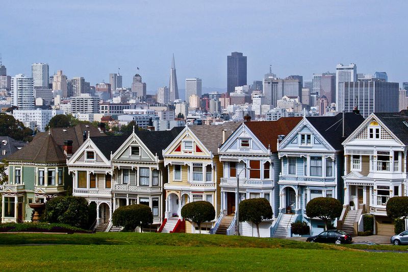 The Painted Ladies of Postcard Row