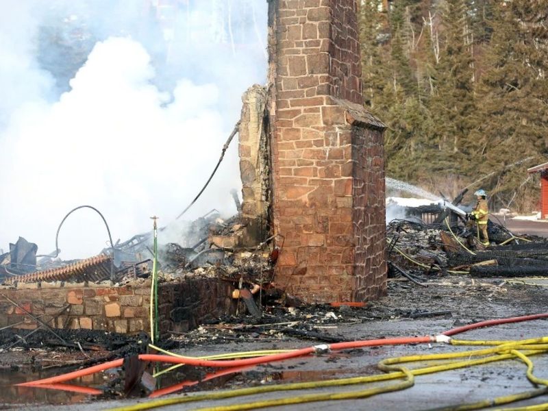 The Ghostly Stone Fireplaces