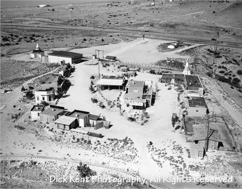 Carnival Rides and Games Under Desert Skies