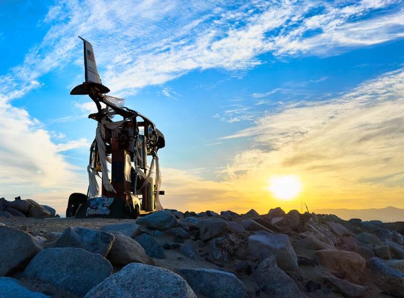 A Desert Town Transformed by Artistic Vision