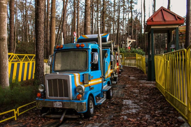 A Park Frozen in Time