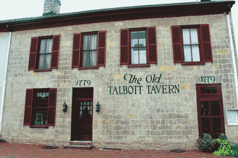 The Old Talbott Tavern: Ghostly Lights and Flickering Candles