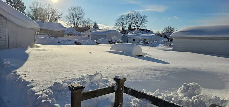 Peak Snowfall Totals, Where the Bands Park