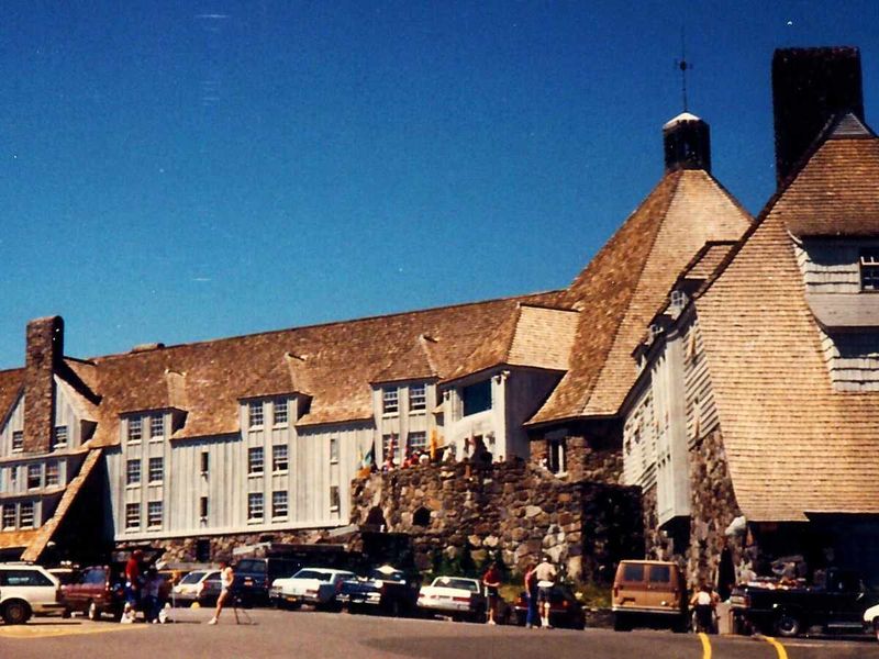 Massive Hand-Hewn Timber Construction From the 1930s