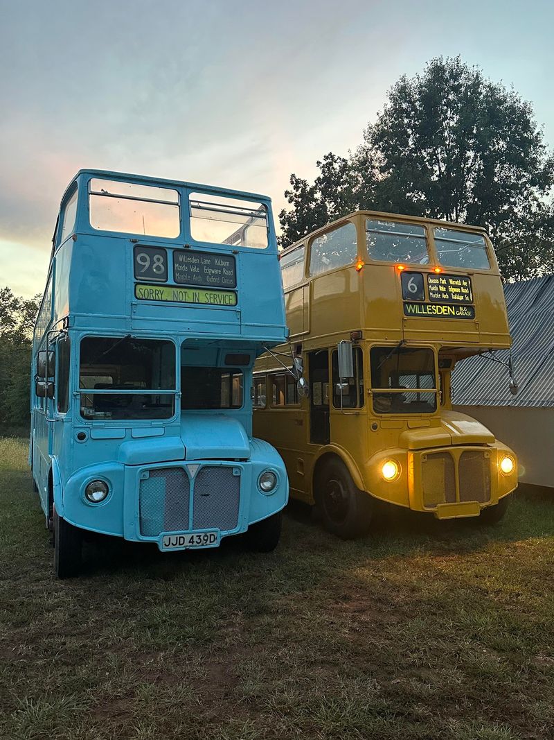 The Authentic English Double-Decker Bus