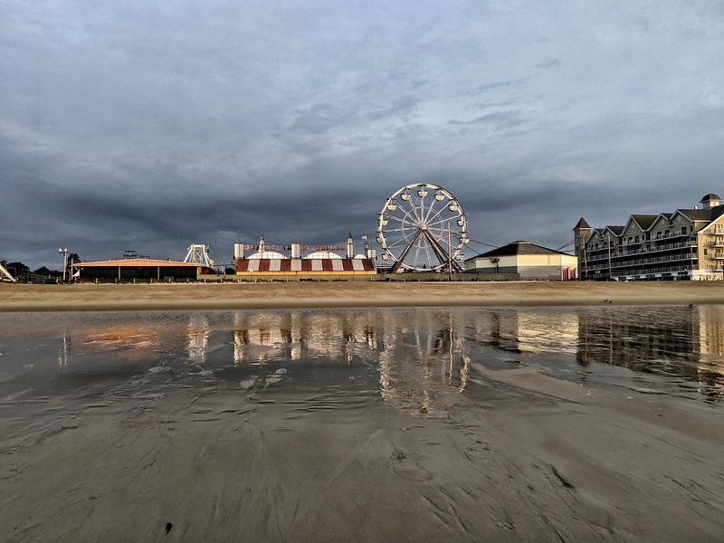 Old Orchard Beach, a seaside mood that never fades