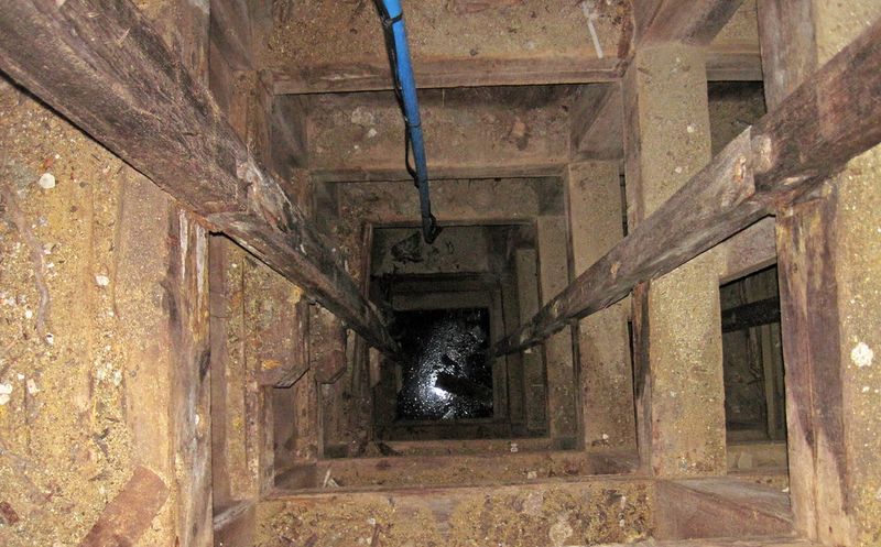 Descending Into the Underground Mine Tour