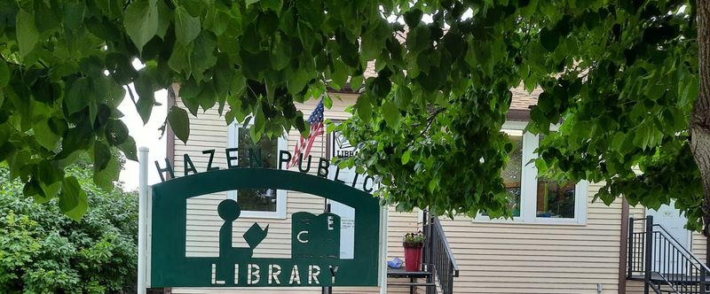 Hazen Public Library and Cultural Stops