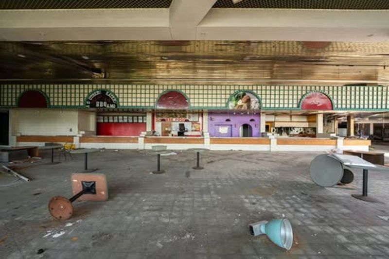 The Retro Food Court Area