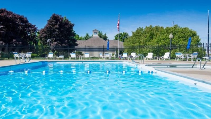 Poolside Lounging Steps from Your Door