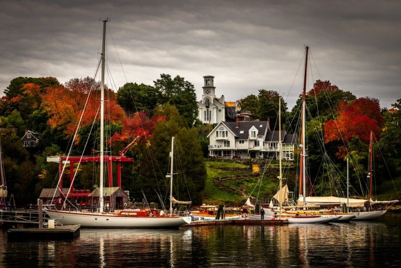 A Harbor Town With Classic New England Calm