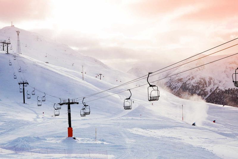 Silent Chairlifts at Teton Pass Resort