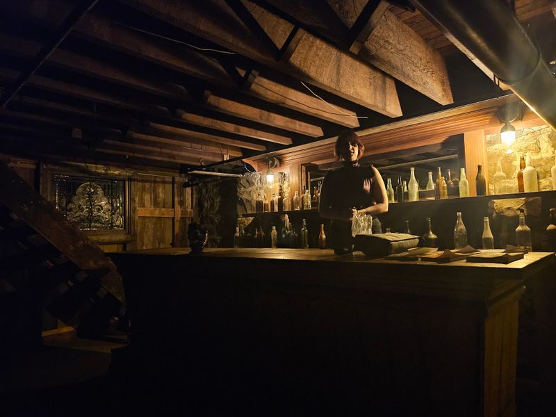 Nina, The Resident Spectral Hostess