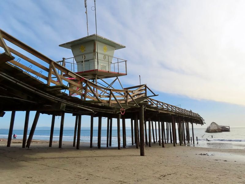 A Ghostly, Abandoned Pier