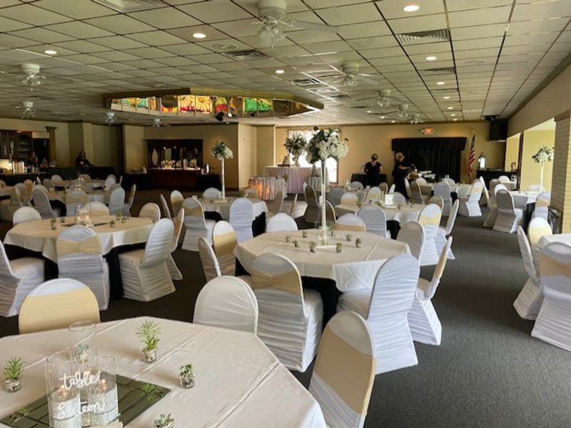 The Dance Hall Floor Reflection