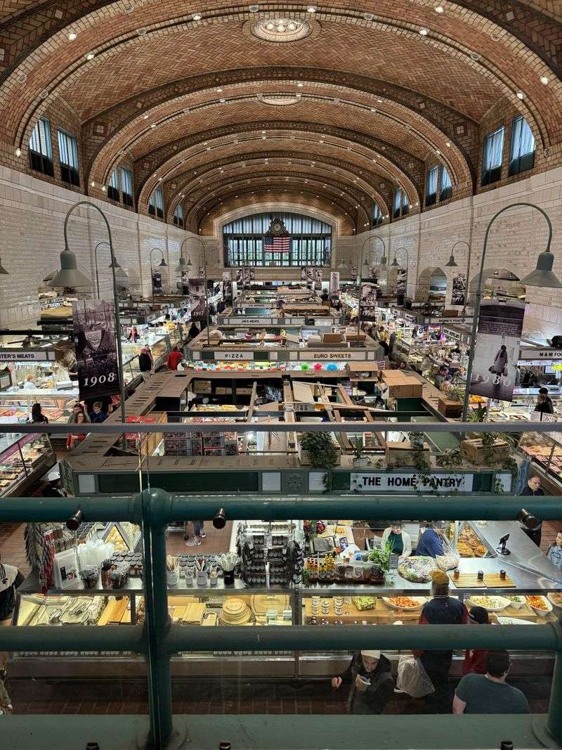 West Side Market Breakfast Stalls