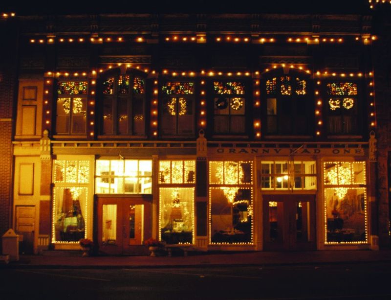 An Oklahoma Town Frozen in Holiday Time