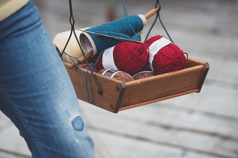 Knitting During Fishing Season