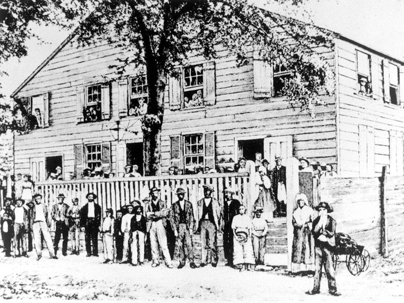 Foundations older than the streets above them