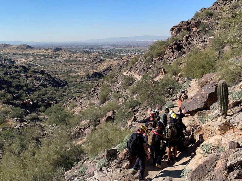 Hiking without enough water