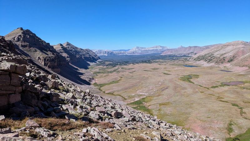 Crossing the Crest on the Uinta Highline