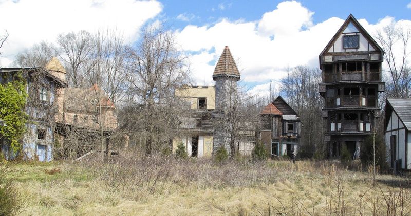 The Jousting Arena Frozen in Time