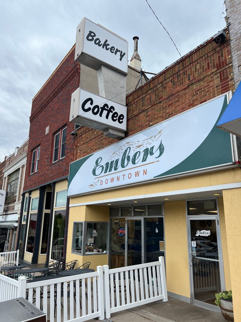 McCook — Embers Bakery & Cafe, 110 W 1st St, McCook, NE 69001