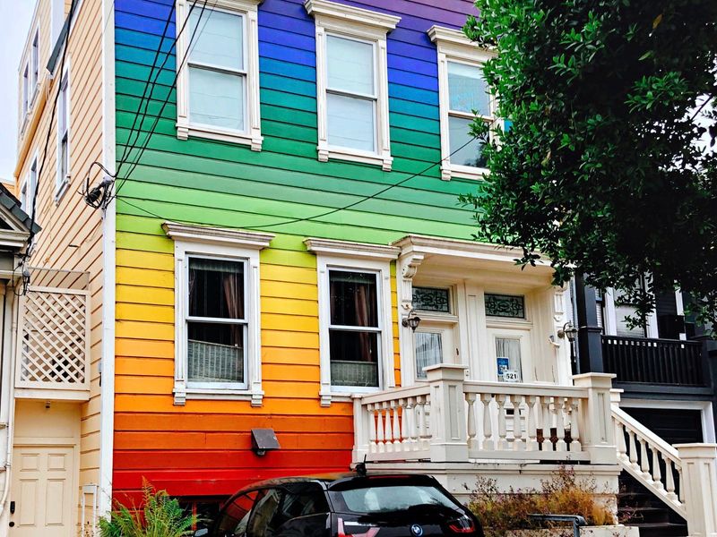 Rainbow Architecture and Colorful Neighborhoods