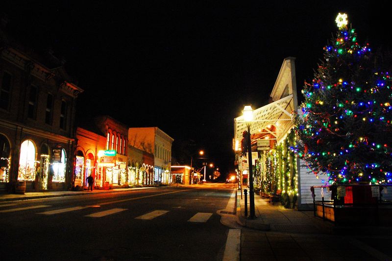 Lights That Follow the Historic Streets