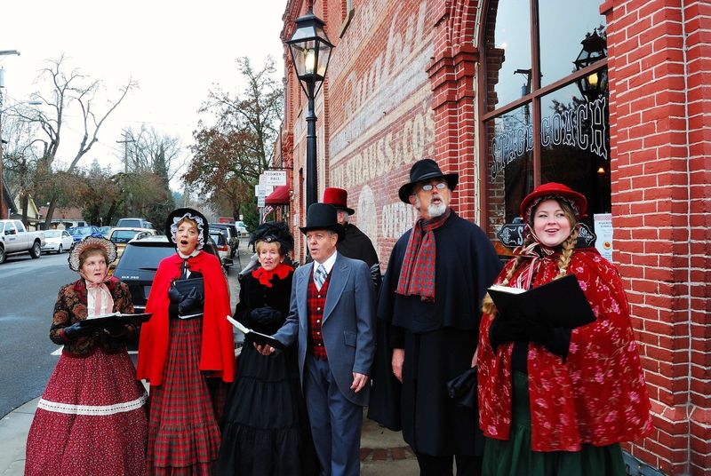 Carolers in the Streets