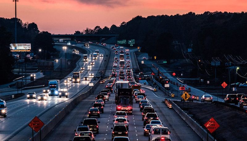 Traffic Jams Replace Peaceful Drives