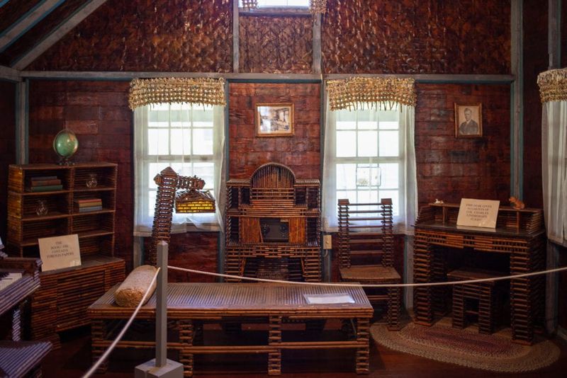 Furniture Crafted Entirely from Newspapers