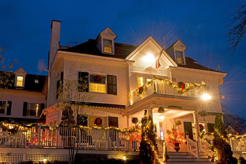 Vintage Architecture Frames Every Festive View