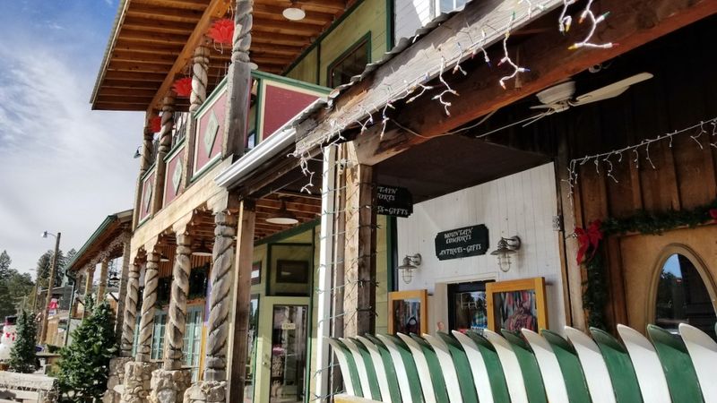 A Village Center Filled With Relaxed Mountain Charm