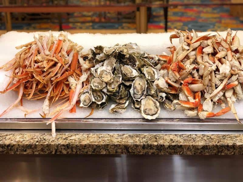 The Seafood Spread: Cold Bar First