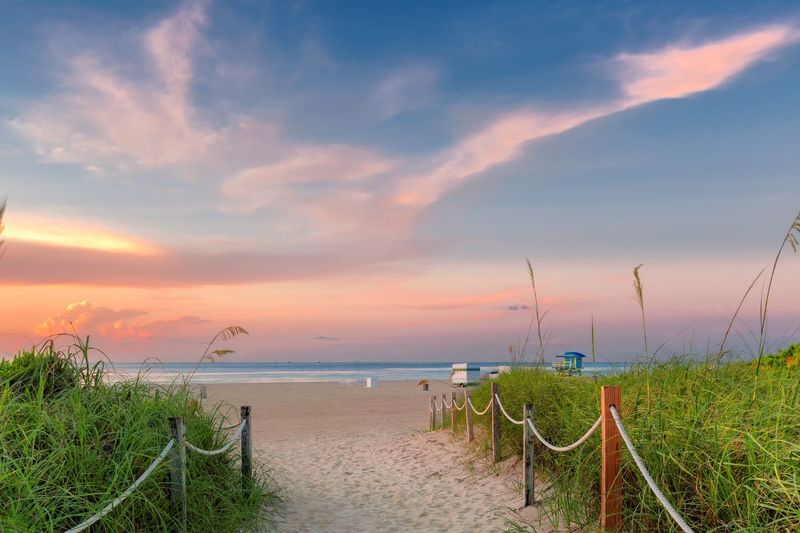 Warm weather when the rest of the country freezes