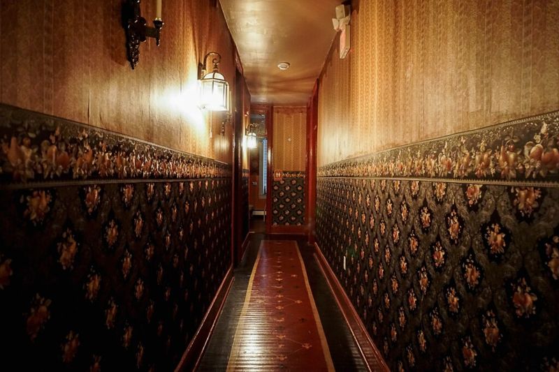 Quiet Hallways Filled With Old Photographs