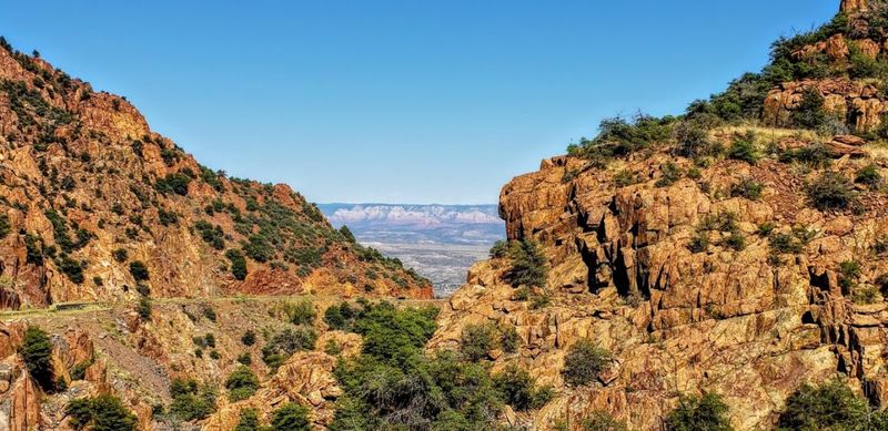 Descending From the Mountain Toward Clarkdale’s Historic Center
