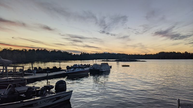 A Landscape Filled With Boreal Forests and Quiet Frozen Lakes