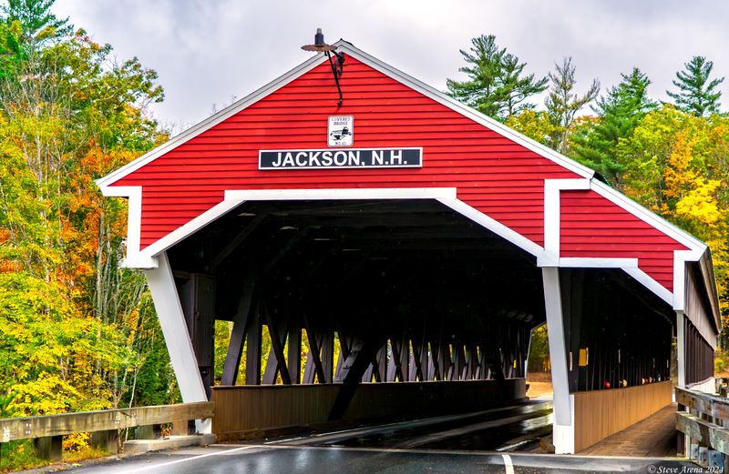 Jackson’s Covered Bridges and Frosted Village Streets